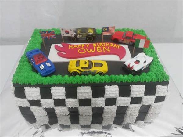 Kue Ulang Tahun Mobil Balap