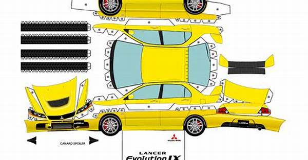 Papercraft Mobil Balap