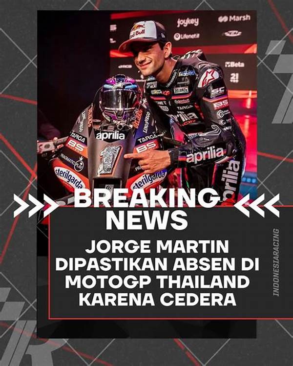 Jorge Martin Absen Cedera! Siapa Yang Akan Gantikan Kursi Panas Di Tim Aprilia Untuk Balapan Mendatang?